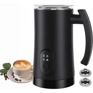 Electric Milk Frother, 4 in 1 Milk Steamer,11.8oz/350ml Automatic Warm and Cold Foam Maker for Coffee,Latte, Cappuccino, Macchiato, Hot Chocolate