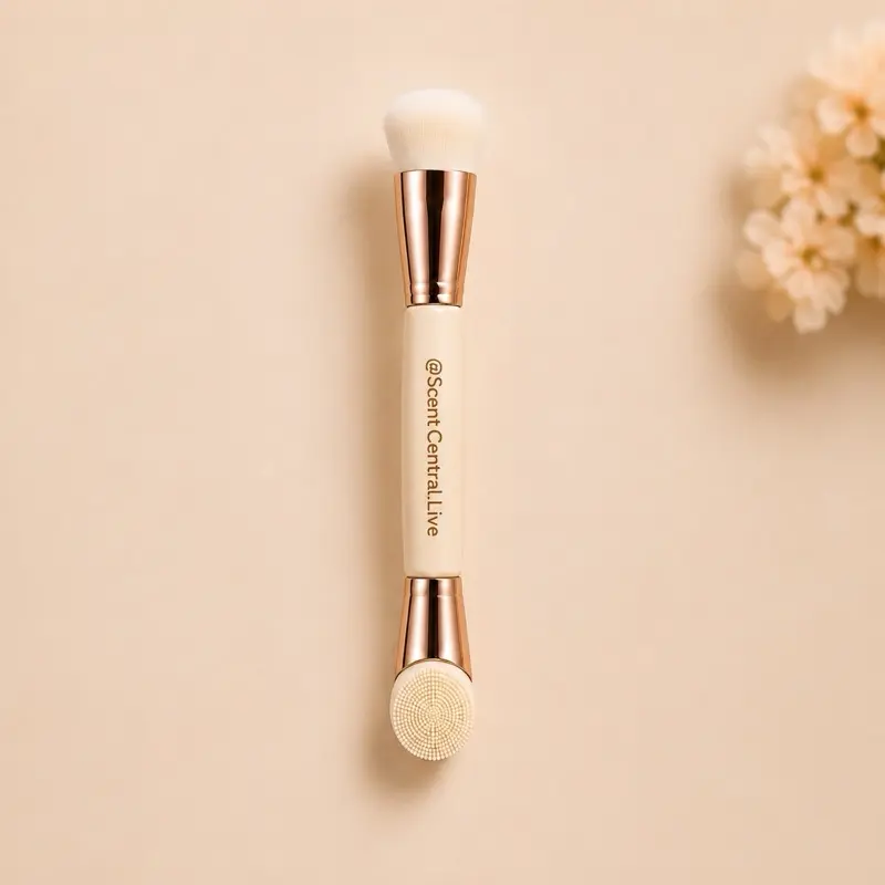 Scent Central Live- Dual Ended Facial Cleansing Brush