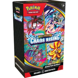 Pokemon Mega Evolution Chaos Rising Booster Bundle Trading Cards