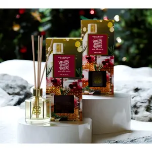 HomeWorx by Slatkin + Co. Set of 2 Making Spirits Bright Reed Diffusers