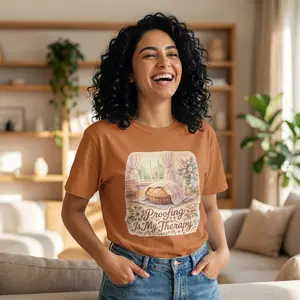Proofing Is My Therapy T-Shirt | Bread Baking Vintage Kitchen Design