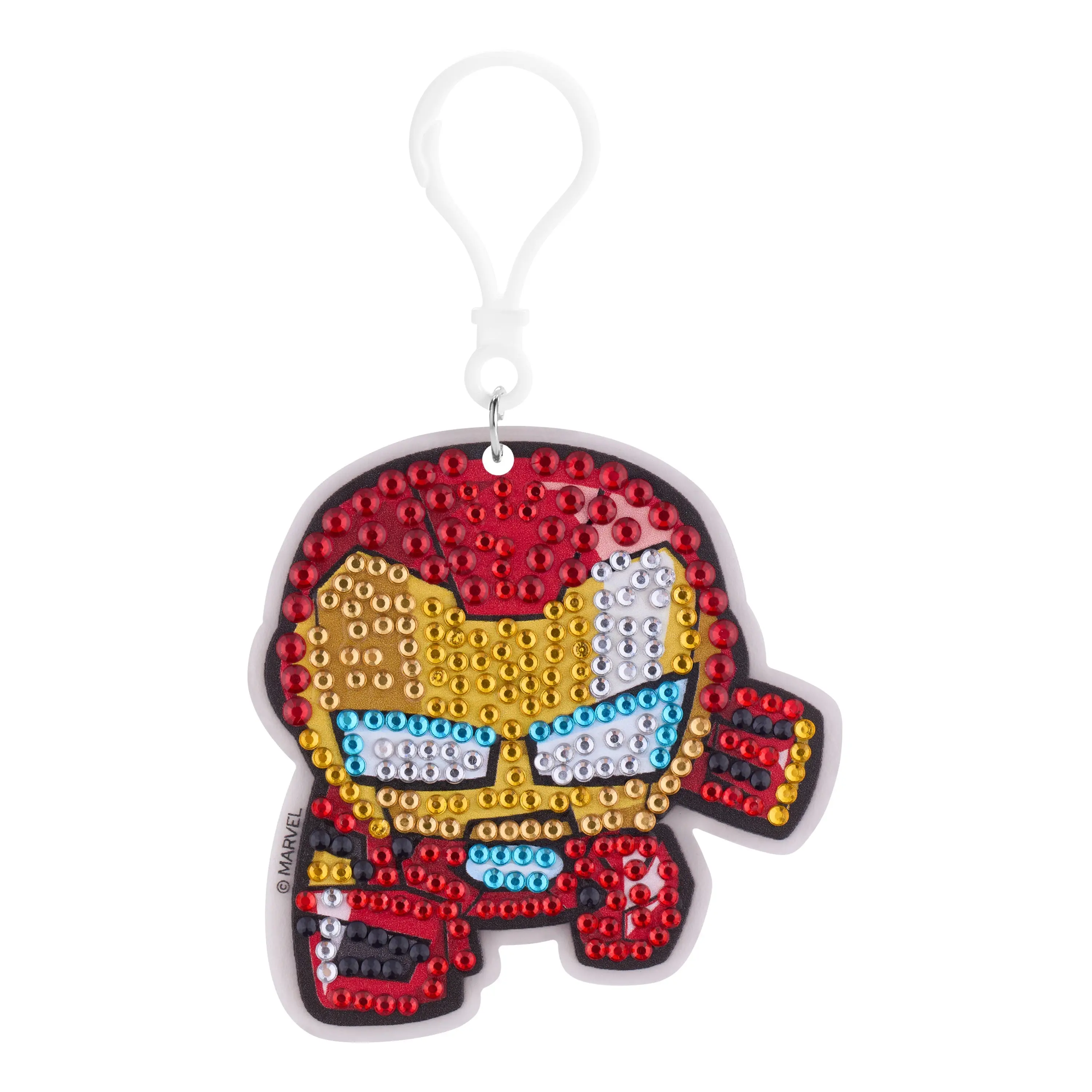 Diamond Art Club® Easy Gem™ Keychain - Invincible Iron Man™ Diamond Painting Kit