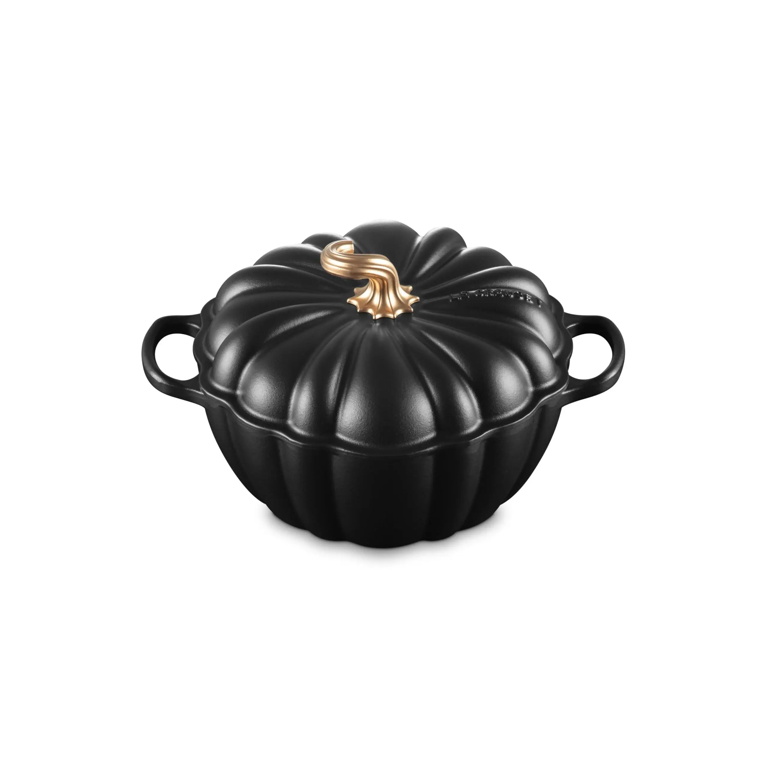 Le Creuset Enameled Cast Iron Figural Pumpkin Cocotte, 4 qt., w/Copper Knob