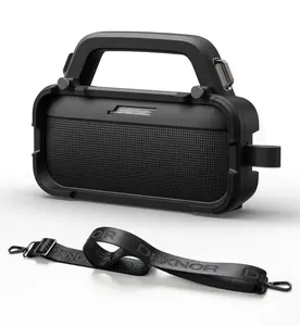Dexnor Rugged Case Cover for Bose SoundLink Flex 2nd Gen/SoundLink Flex Bluetooth Portable Speaker, Stable Shockproof Travel Protective Carrying Pouch Case with Handle & Shoulder Strap