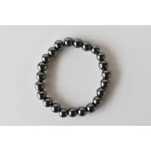 Hematite Crystal Healing Gemstone Bracelet 6mm
