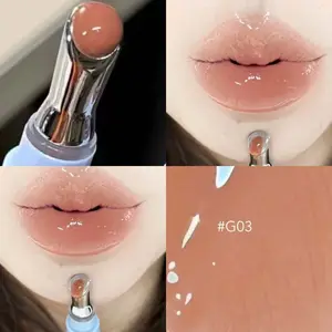 HERORANGE Plumping Tinted Lip Gloss | Hydrating & Non-Sticky | Vibrant Radiant Glossy Finish | Unisex for All Seasons | Ideal Valentine's Day Gift 💝 Moisturizing #PlumpingLip #NonStickyLip #HolidayGift