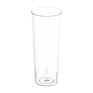 Clear Round High Ball Disposable Plastic Cups (10 oz. )