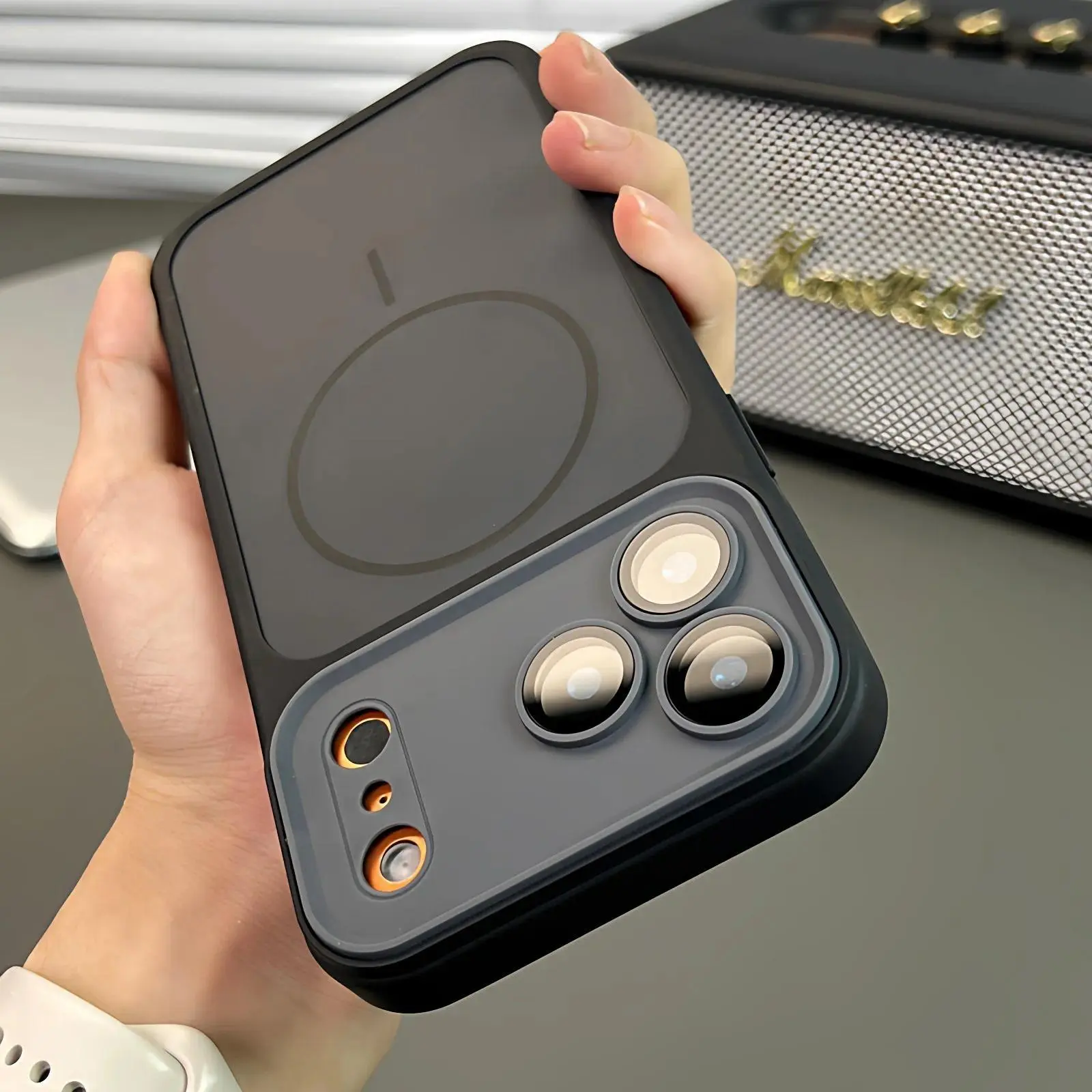 LUCY MagSafe Magnetic Phone Case For iPhone 17 16 15 14 13 12 Pro Max Plus Air Phone Cases Shockproof Protective Cover