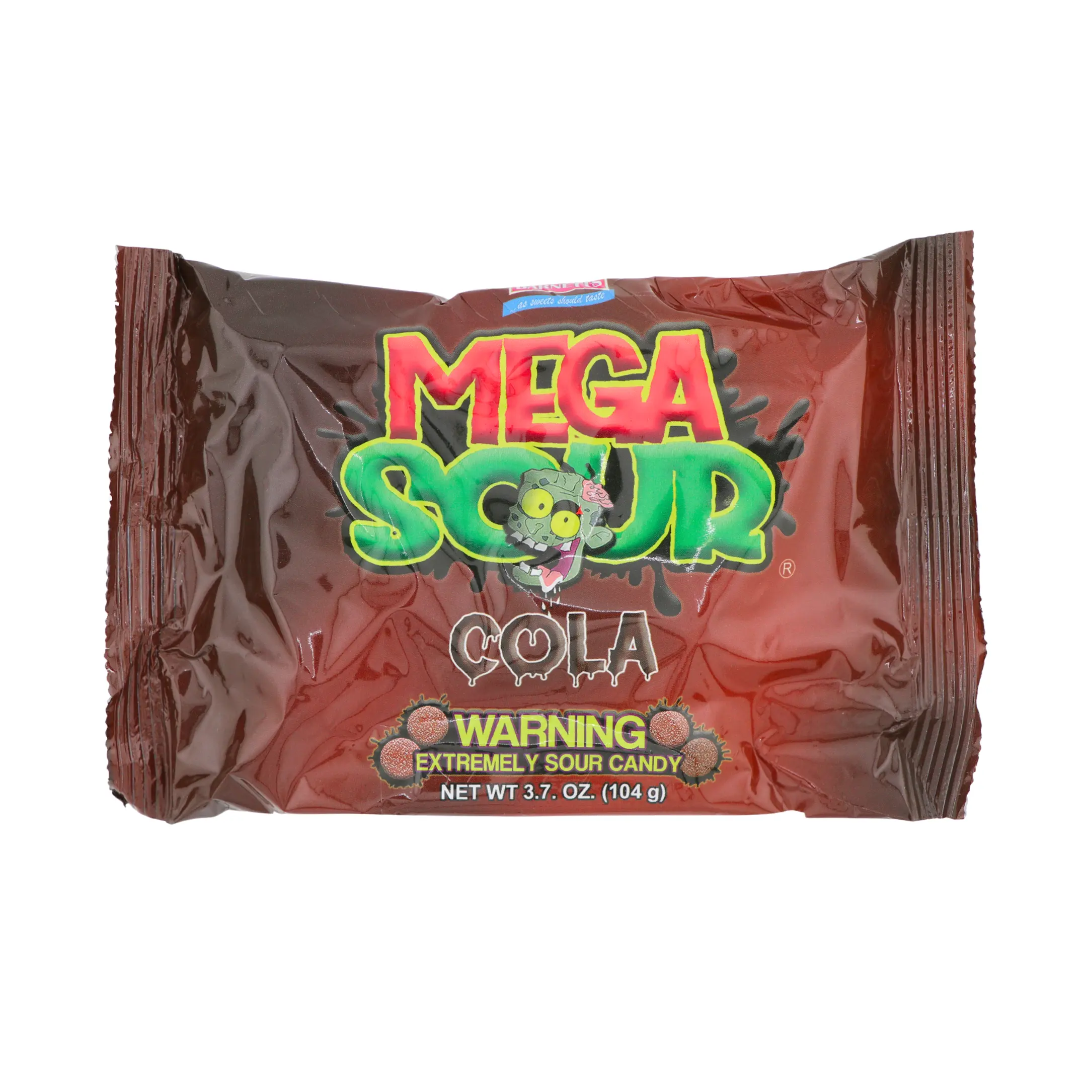 Mega Sour Cola Hard Candies - Novelty Candy with Bold Flavor & Extreme Sourness for Dares, Sour Challenges