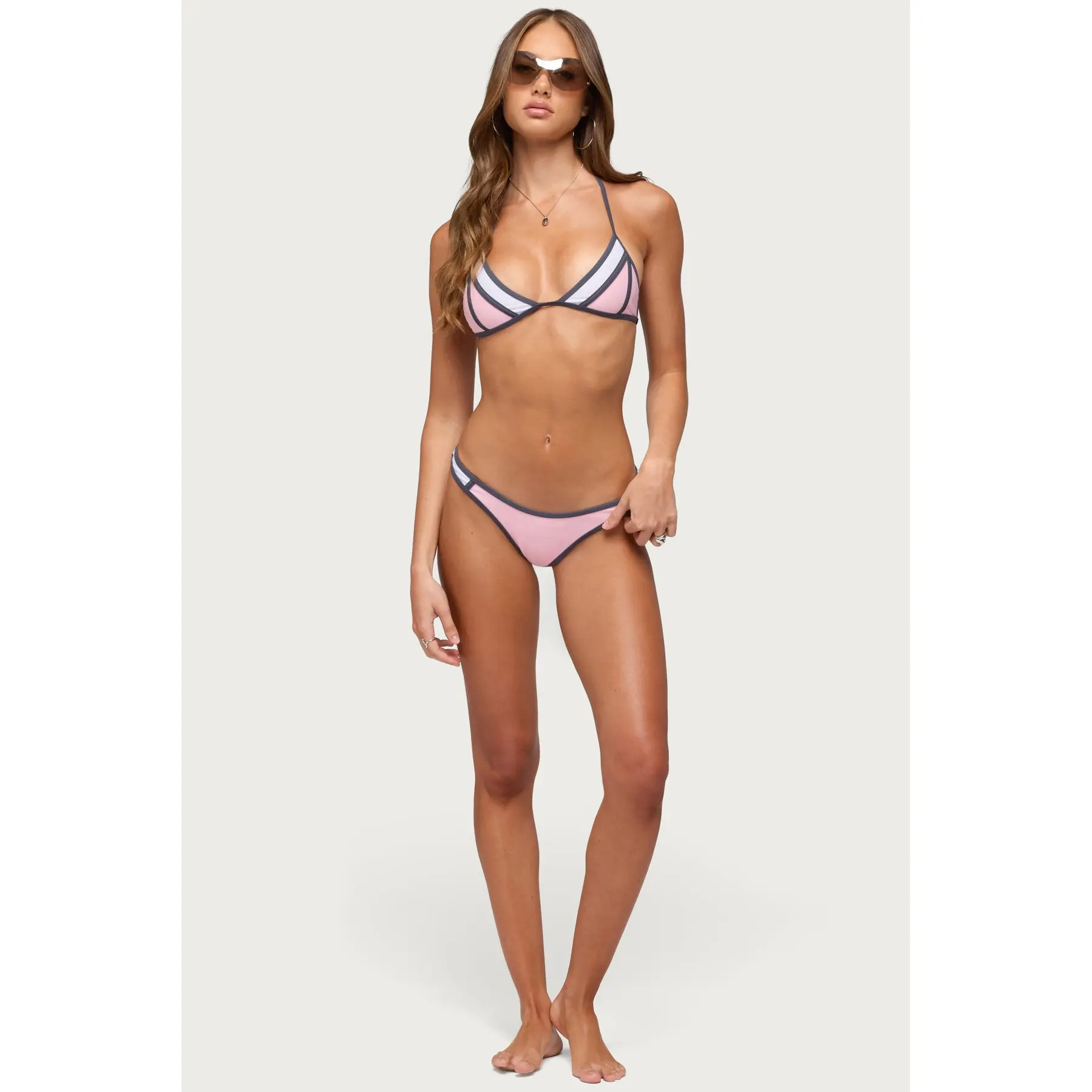 Adrie Contrast Bikini Bottom