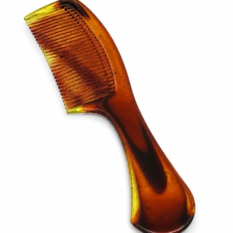 3-Pack Traditional Hair Combs, Durable Plastic Hair Styling Tool Representing Guatemalan Culture for Festivals & Celebrations, Ceremonies