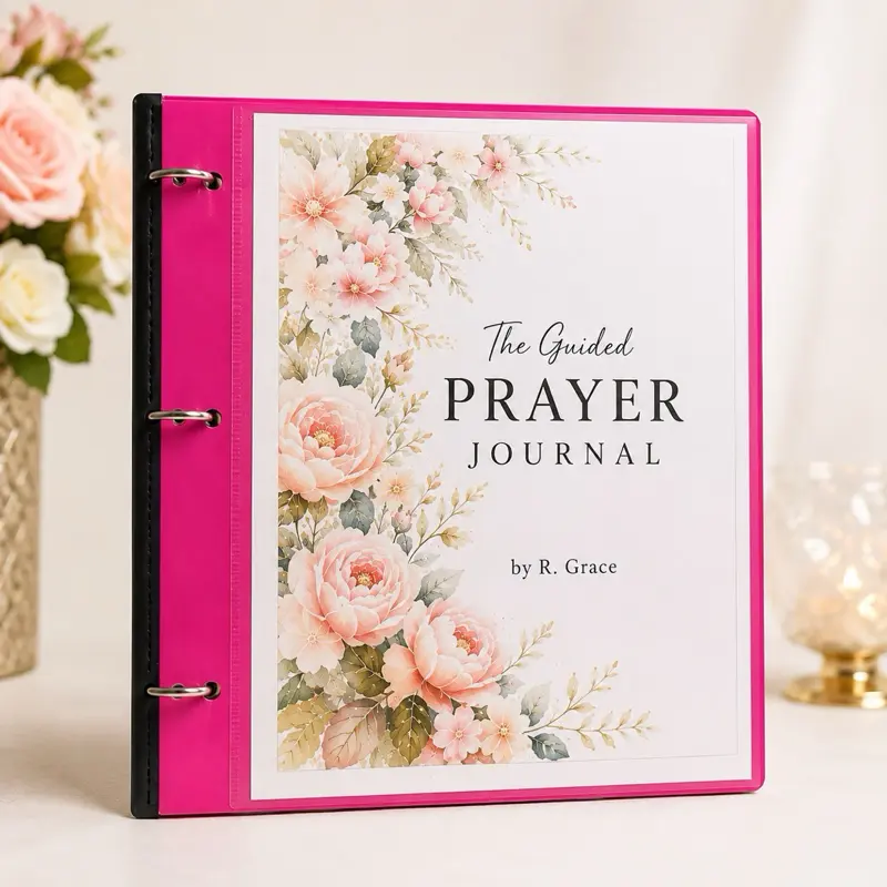 Guided Prayer Journal 3 ring Binder Guided Prayer Journal 3 ring Binder
