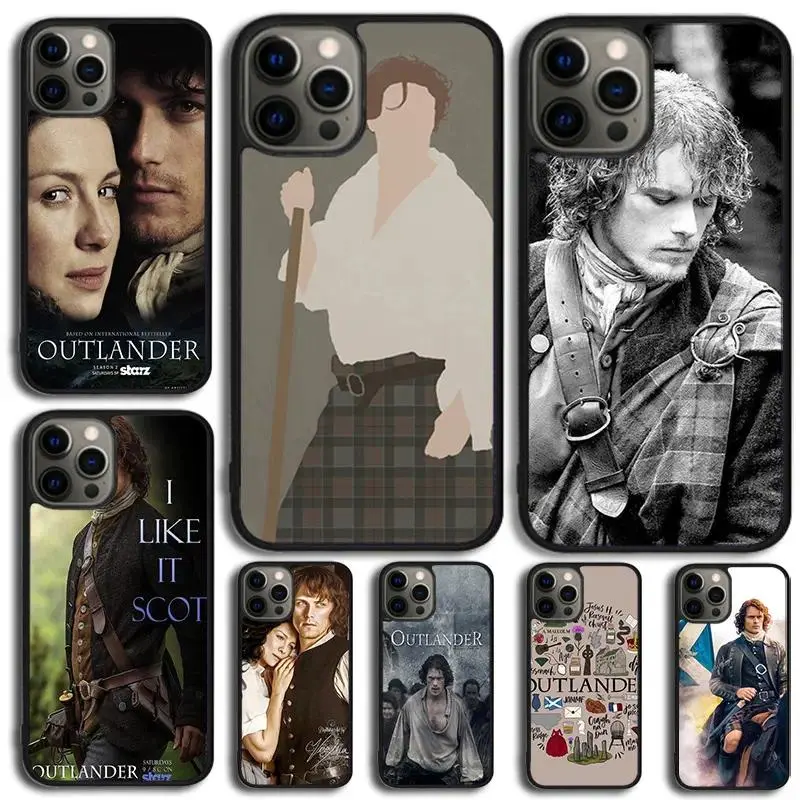 Outlander Phone Case TV Series Fan Cover Compatible with iPhone 11-17 Pro Max/Plus and Samsung Galaxy S23-25