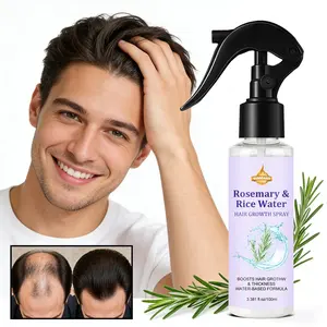 Refreshing Watery Scalp Mist, Water-based, non-sticky, Natural Haircare Formula, Gentle Hair Care, Fine mist reaches hair roots, Rosemary extract soothes scalp, Lightweight, won't weigh hair down, Suitable for all scalps, post-workout freshness