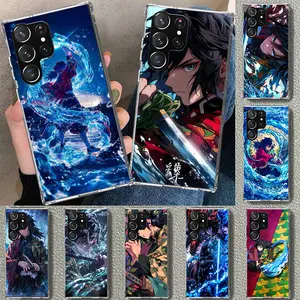 Tomioka Giyuu Demon Slayers Phone Case Cover For Samsung Galaxy S25 S24 S23 Ultra S22 Plus S21 FE S20 + S10 Edge Art Customized S24 Case Premium Phone Case Deals For You