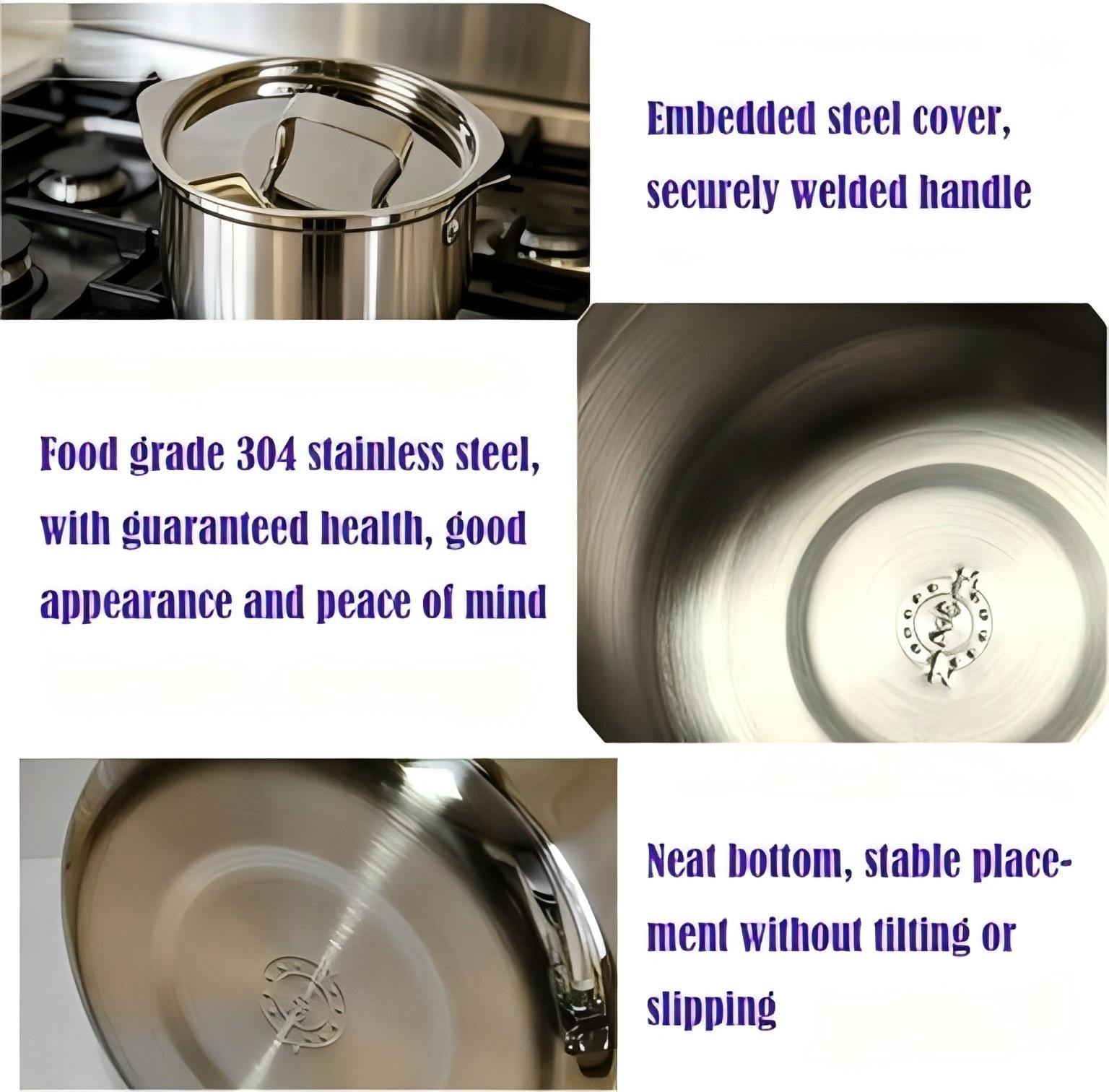 2L/68oz 304 stainless steel oil filtering pot, large-capacity multifunctional oil storage container with strainer and frying basket, suitable for kitchen use and outdoor camping