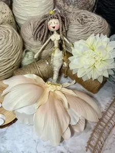 Gemini June Zodiac Mermaid | Handmade One-of-a-Kind Collectible Art Doll