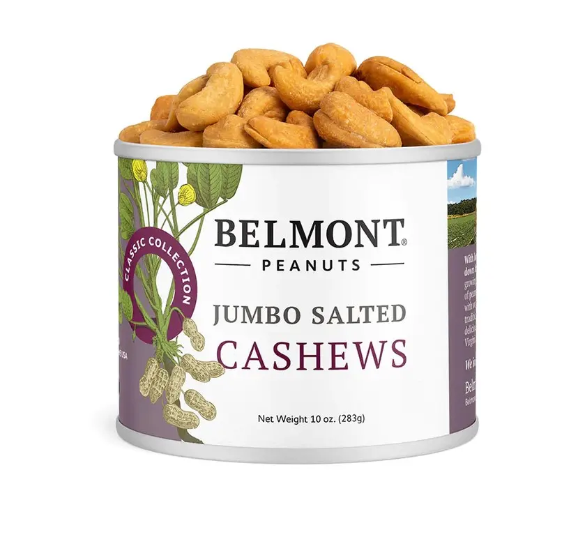 Belmont Jumbo Salted Cashews dried nut Belmont Jumbo Salted Cashews dried nut