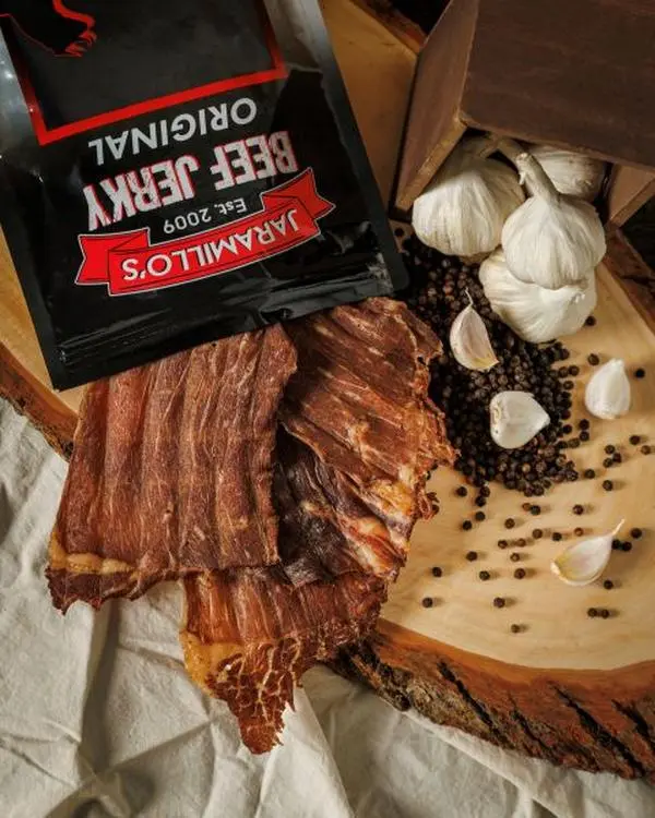 Natural Premium Beef Jerky - Savory Flavor, Protein-Packed Dried Meat Snack for On-The-Go Munching