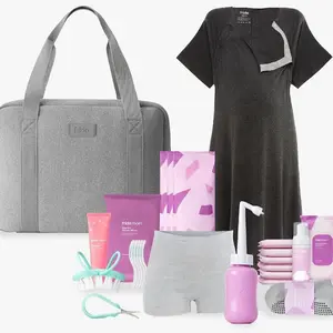 Frida Mom Motherload Hospital Bag - Lightweight Diaper Handbag for New Moms - Includes Postpartum Essentials & Travel Friendly - Perfect Shower Gift with Pre-Packed Labor Delivery Kit