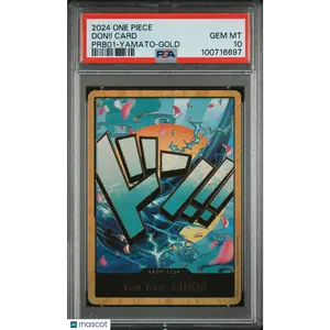 2024 One Piece PRB01-Don!! Card Yamato-Gold PSA 10