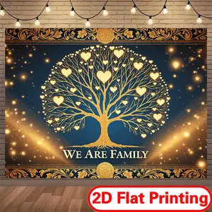 2D Flat Printing Polyester Banner Backdrop, Party Decorations Banners for Pool Parties, Beach Gatherings