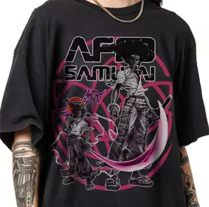 Afro samurai Anime Special T-shirt, Aesthetic Anime Vintage Special Unisex T-shirt