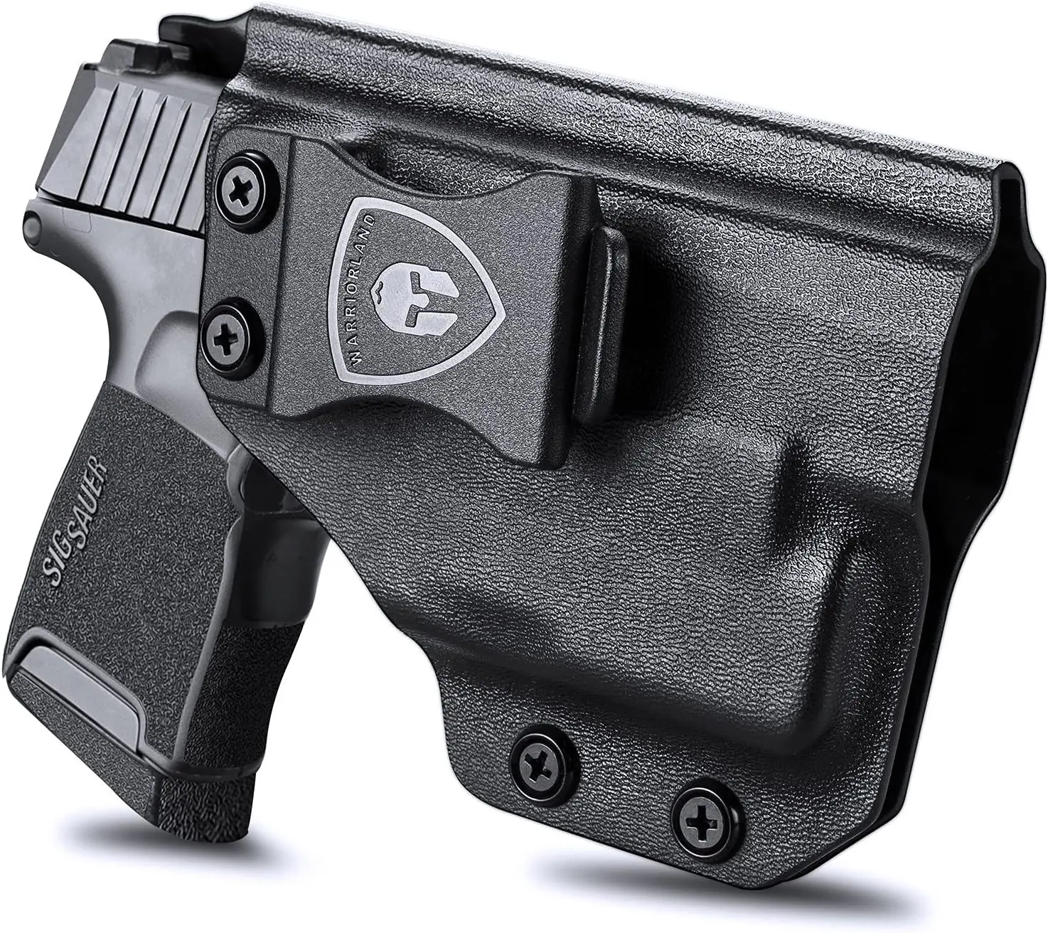 WARRIORLAND IWB Kydex Holsters Compatible with Sig P365/ P365 SAS/ P365XL with TLR-6/6 HL / 6 HL G , Inside Waistband Concealed Carry, Adj. Cant & Posi-Click Retention, No Scratch Lock System Adjustable