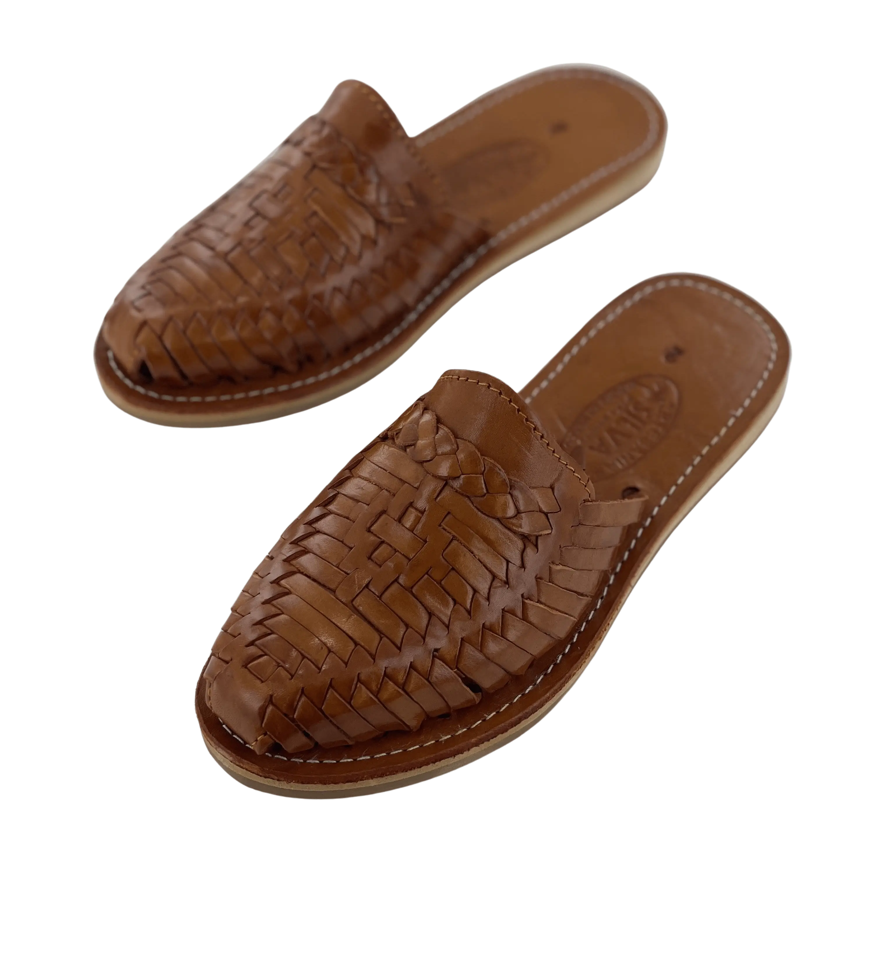Women's Sandra Trenza Slides Leather Huarache