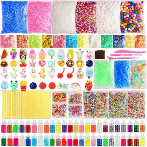 Slime Accessories Kit for Kids – Slime Mix-Ins Craft Supplies (Charms, Glitter, Foam Balls, Sequins) – DIY Craft Supplies, No Glue Included