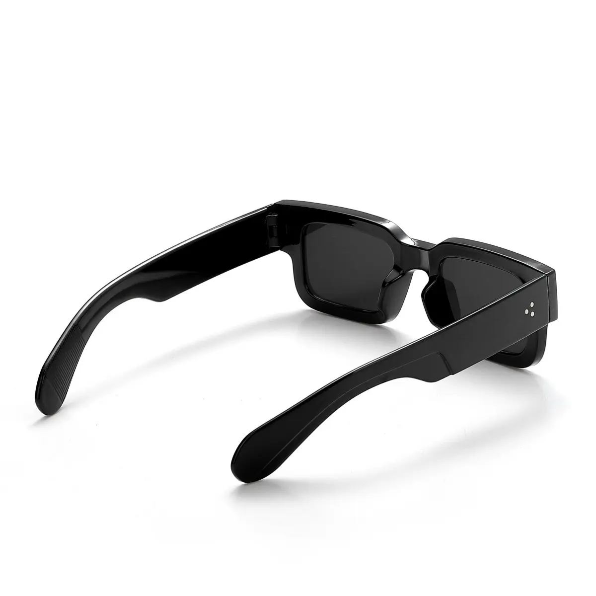 2-Pack Y2K Trendy Retro Square Sunglasses – Black  display picture 1