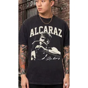 Carlos Alcaraz Tennis Vintage Bootleg 90s Styles Shirt