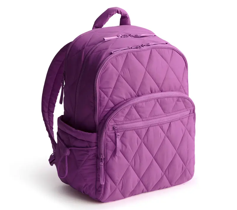 Vera Bradley Original Drawstring Backpack Elderberry Purple Quilted Cotton Vera Bradley | Bags | New Vera Bradley Backpack Elderberry  main image 2
