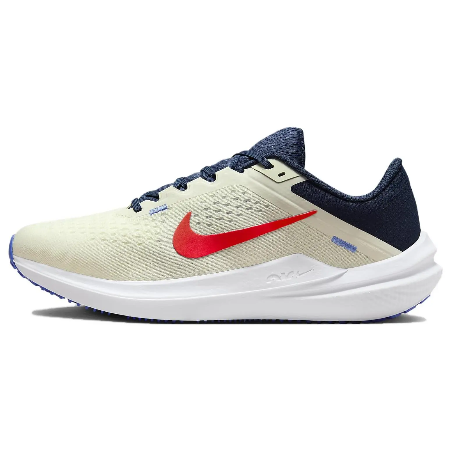 Nike Air Zoom Winflo 10 Sea Glass University Red' Cushioned Breathable Low Top Running Shoes Men's DV4022-006
