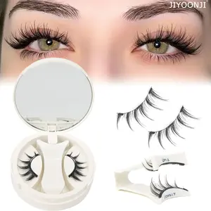 Magnetic False Eyelashes, Soft Magnetic Eyelashes, Natural Look Reusable Design No Glue Needed Easy Wear Perfect for Daily Use Special Occasions