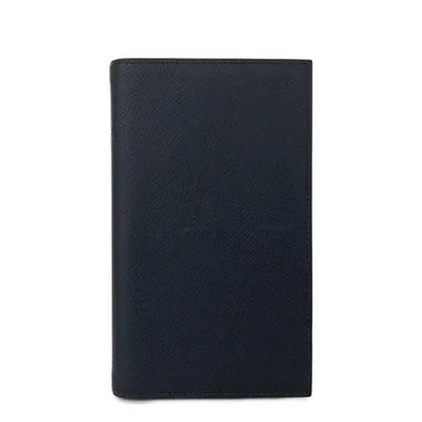 Pre-owned Other Other HERMES Agenda Epsom Leather Notebook Cover Navy blue/3CF0424 12366799519/795186