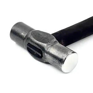 Hand-forged planishing hammer - Double headed round hammer for blacksmithing