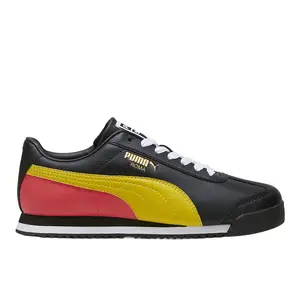 PUMA Mens Roma 24 Standard Lace Up Sneakers Shoes Casual - Black