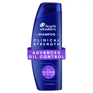 Head & Shoulders Clinical Strength Advanced Oil Control Shampoo, for Stubborn Dandruff, 13.5 fl oz Head & Shoulders Clinical Strength Advanced Oil Control Shampoo, for Stubborn Dandruff, 13.5 fl oz