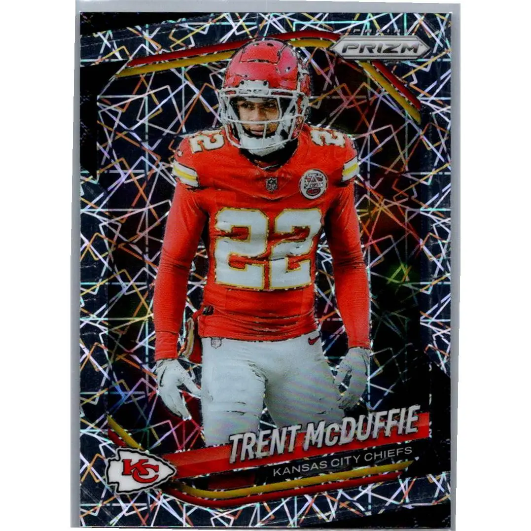 2025 Panini Prizm #177 Trent McDuffie Lazer