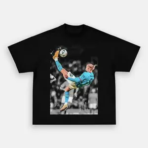 Erling Haaland Bicycle kick Tshirt - Sweatshirt