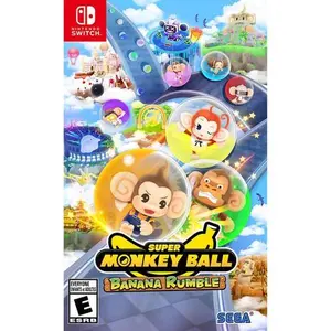 Nintendo - Super Monkey Ball Banana Rumble Launch for Nintendo Switch  [VIDEOGAMES]