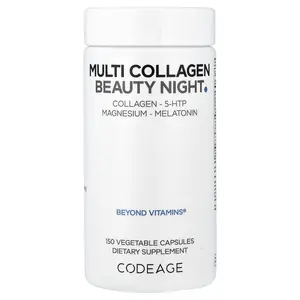 Codeage Multi Collagen Beauty Night, 150 Vegetable Capsules