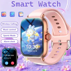 Smartwatch for Kids, Step Counter, Weather Forecast, Photo Album & More • Available in Multiple Colors • Music Playback Control & Information Alerts, Perfect Gift for Boys & Girls, Essential for School