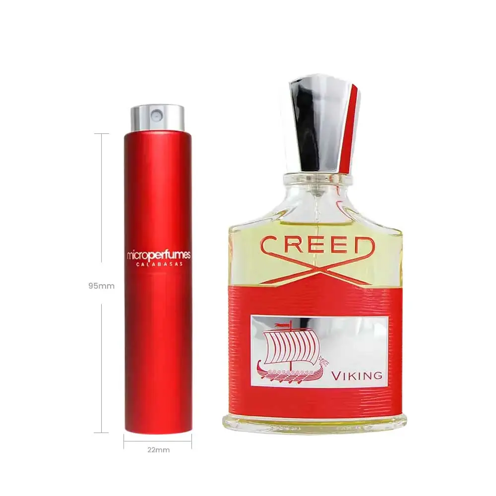 Creed Viking EDP For Men – 0.17 fl oz / 5 mL Travel Spray Decant, Pink Pepper, Mint, Bergamot, Gift for Him, Independently Rebottled by MicroPerfumes