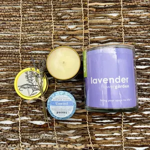 Unwind Lavender Gift Set – Grow Kit, Candle & Shower Steamer