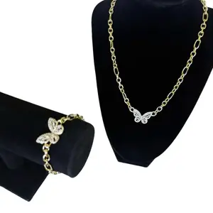 Elegant Necklace & Bracelet Set for Women