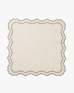 Newport Napkin Set - Khaki Gingham