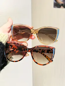 Women's Cat Eye Sunglasses, High-Quality Tortoise Shell Design, UV Protection, Lightweight & Durable Frame, Perfect for Casual