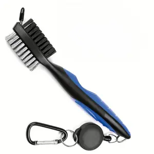 Multifunctional Golf Club Cleaning Brush, Easy-To-Hang Design, Durable Efficient Cleaner, Ideal Home Use, Suitable for Golf Clubs, Golf Accessory